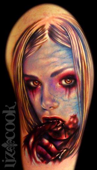 Liz Cook - Vampire Girl Portrait